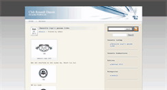 Desktop Screenshot of club-renault-danois.dk